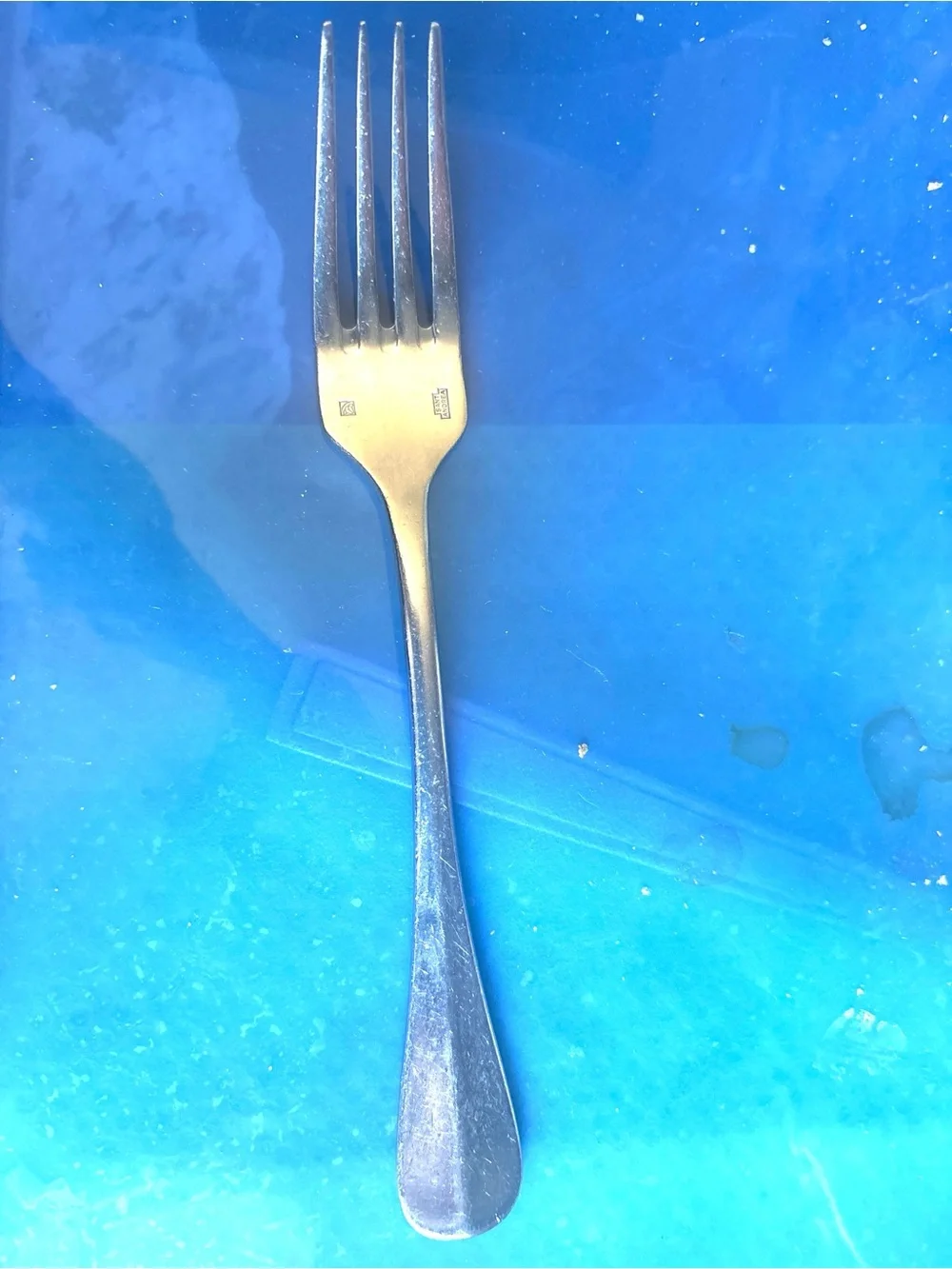 Set of 8 Sant' Andrea 18/10 Stainless Steel Dinner Forks. 7 1/2